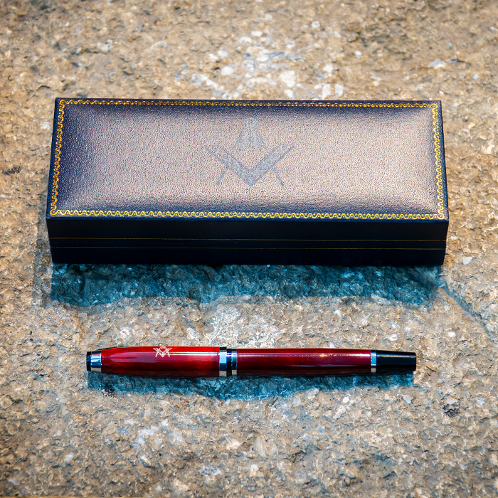 Bolígrafo con estuche