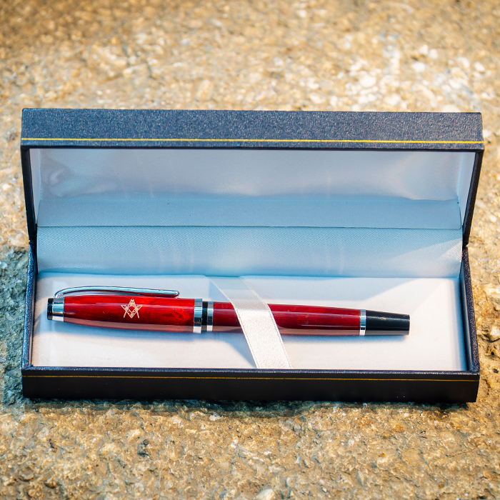 Bolígrafo con estuche