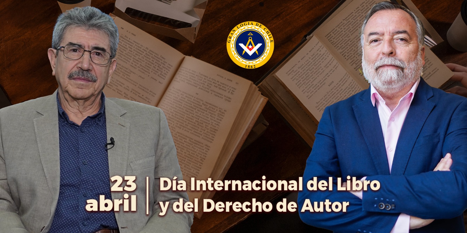 Dos grandes lectores masones para el “día mundial del libro”