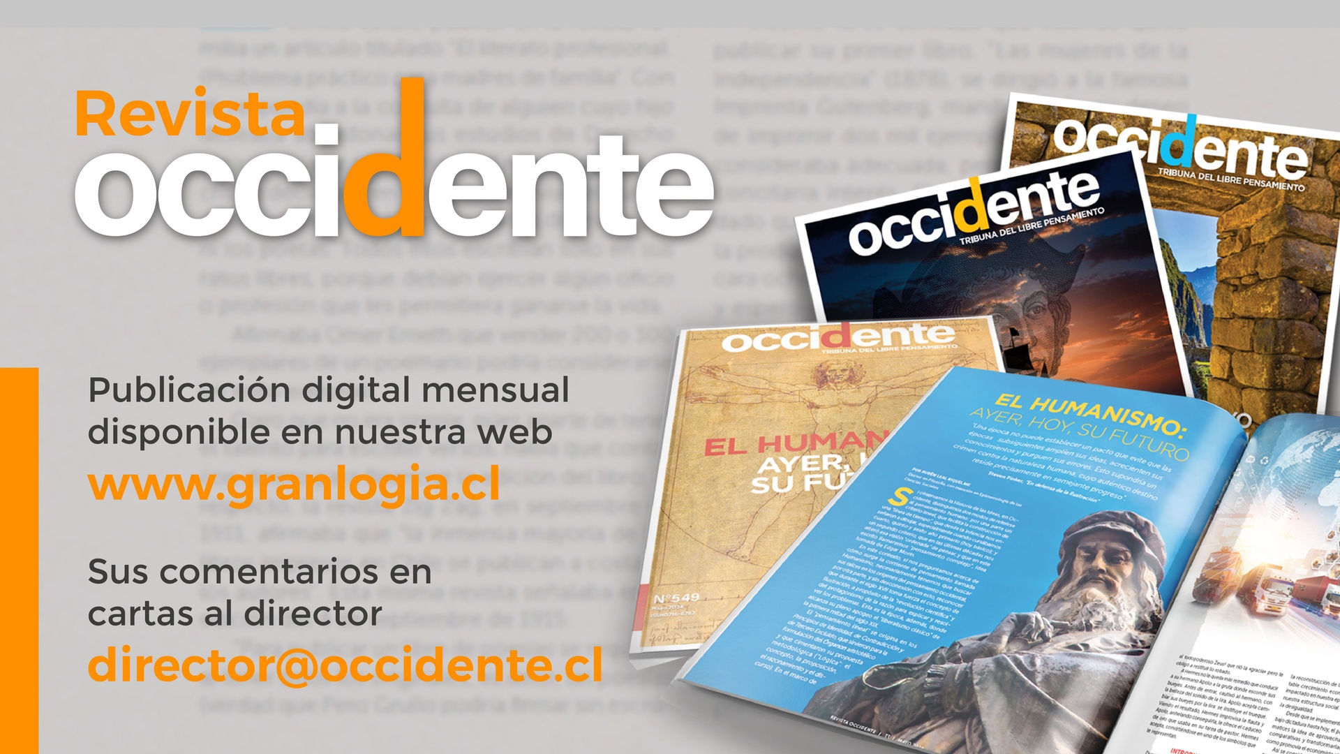 81 Años de Reflexión y Vanguardia en Revista Occidente