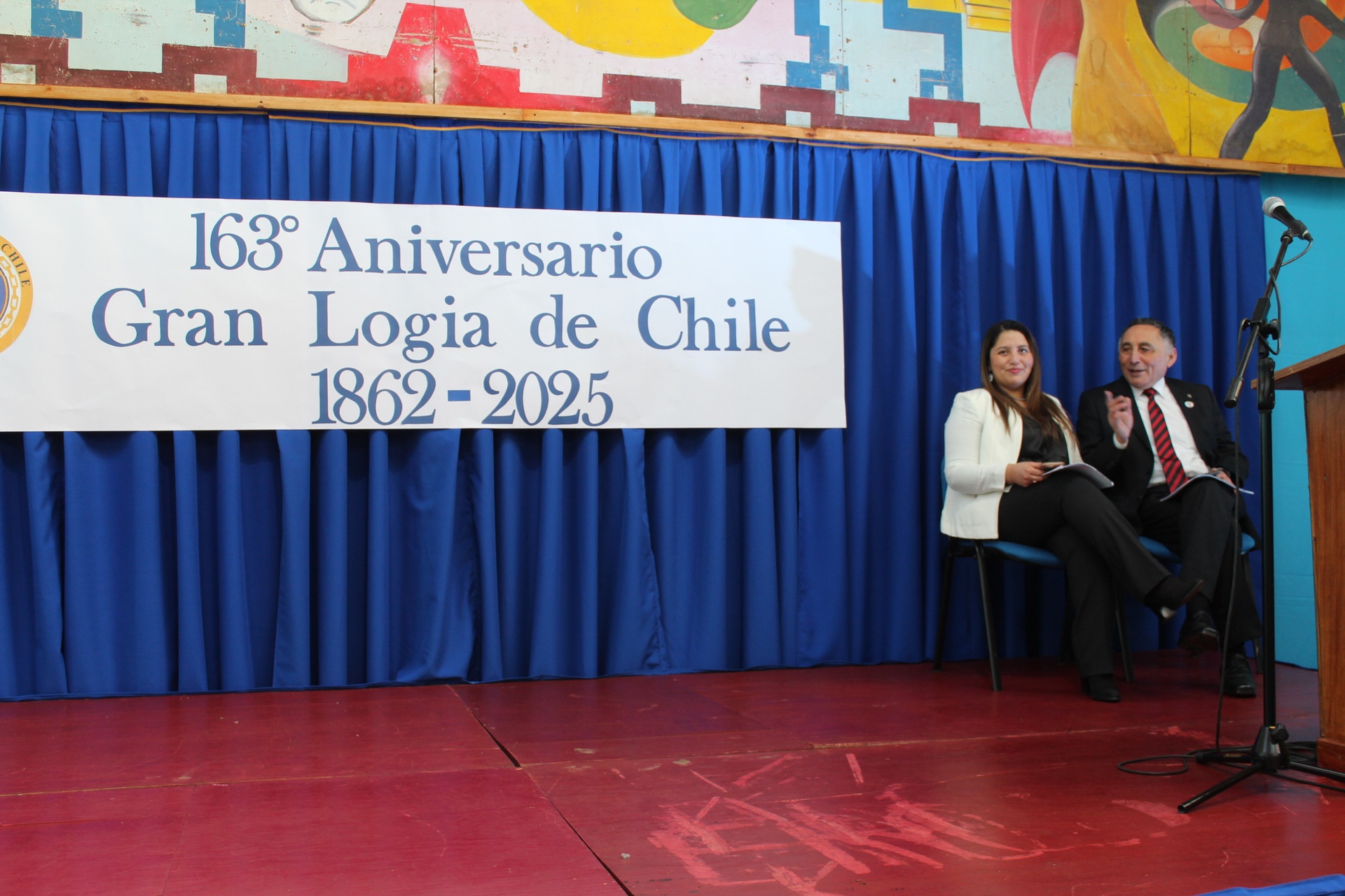 Colegio Bicentenario Enrique Salinas Buscovich celebra aniversario de la Gran Logia