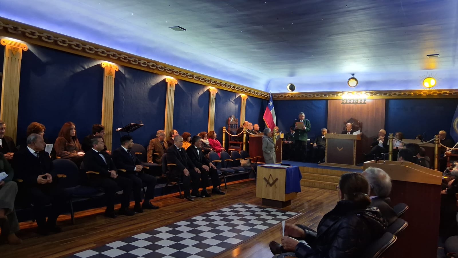 Masonería  Ancuditana rinde homenaje a Bombero Destacado