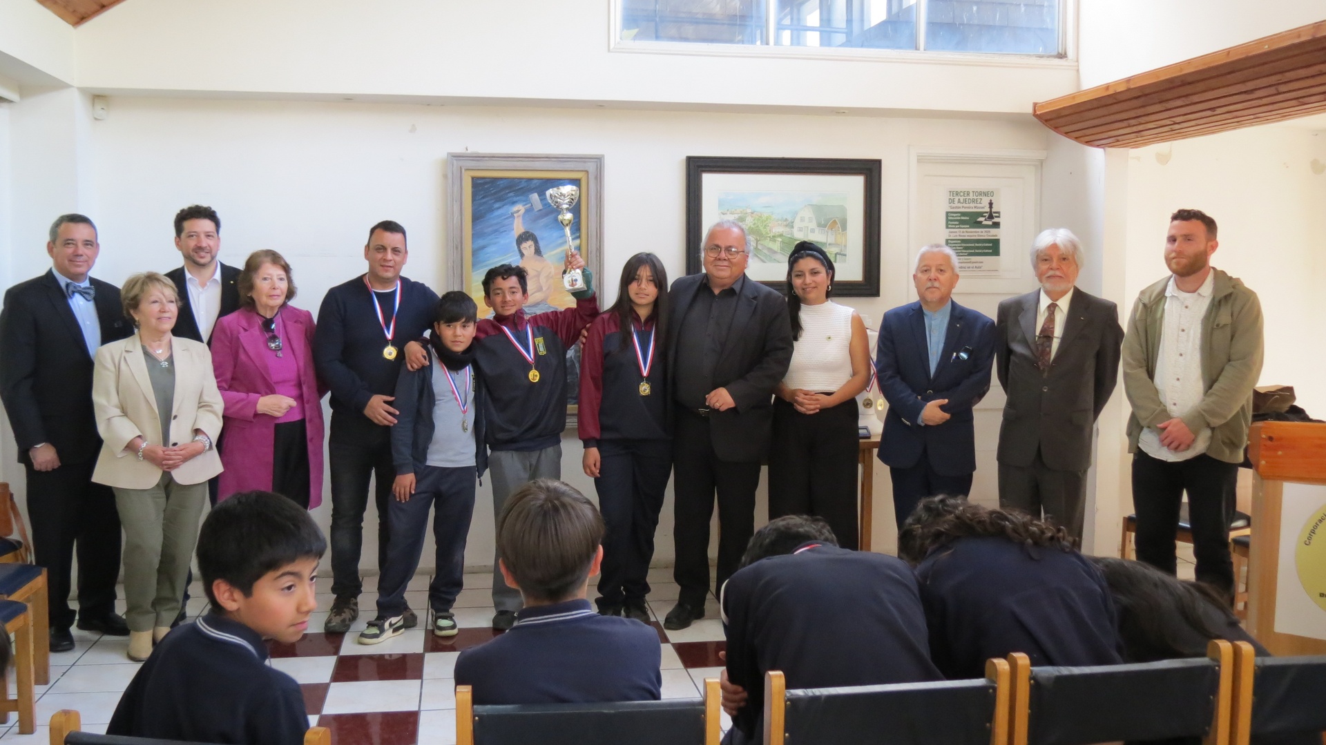 Tercer Torneo de Ajedrez “Gastón Pereira Massei” reunió a estudiantes de San Antonio