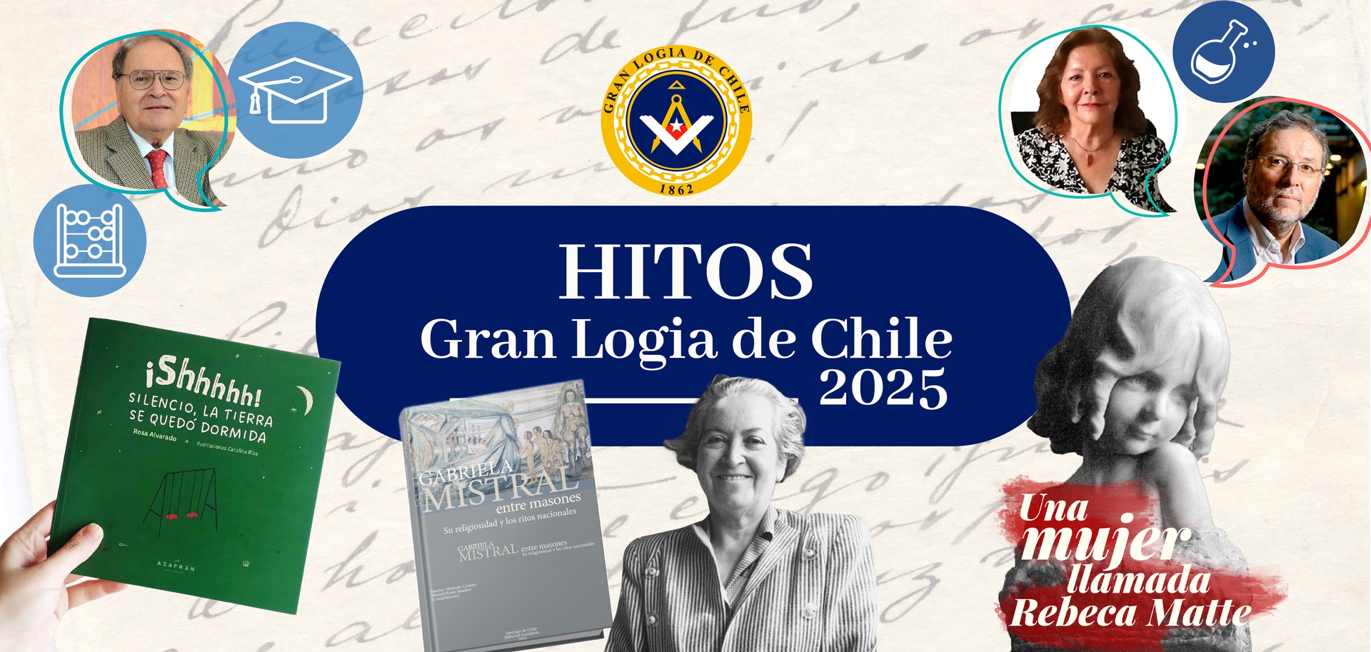 Libros y conversatorios como parte de la actividad cultural masónica