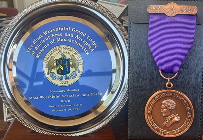 Nuevo Gran Maestro en Gran Logia de Massachussets