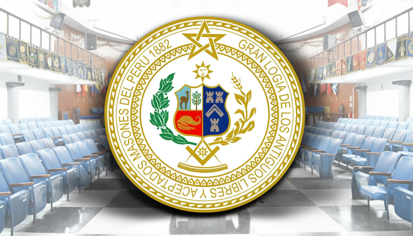 Luis Tipacti Peña es elegido Gran Maestro de la Gran Logia del Perú