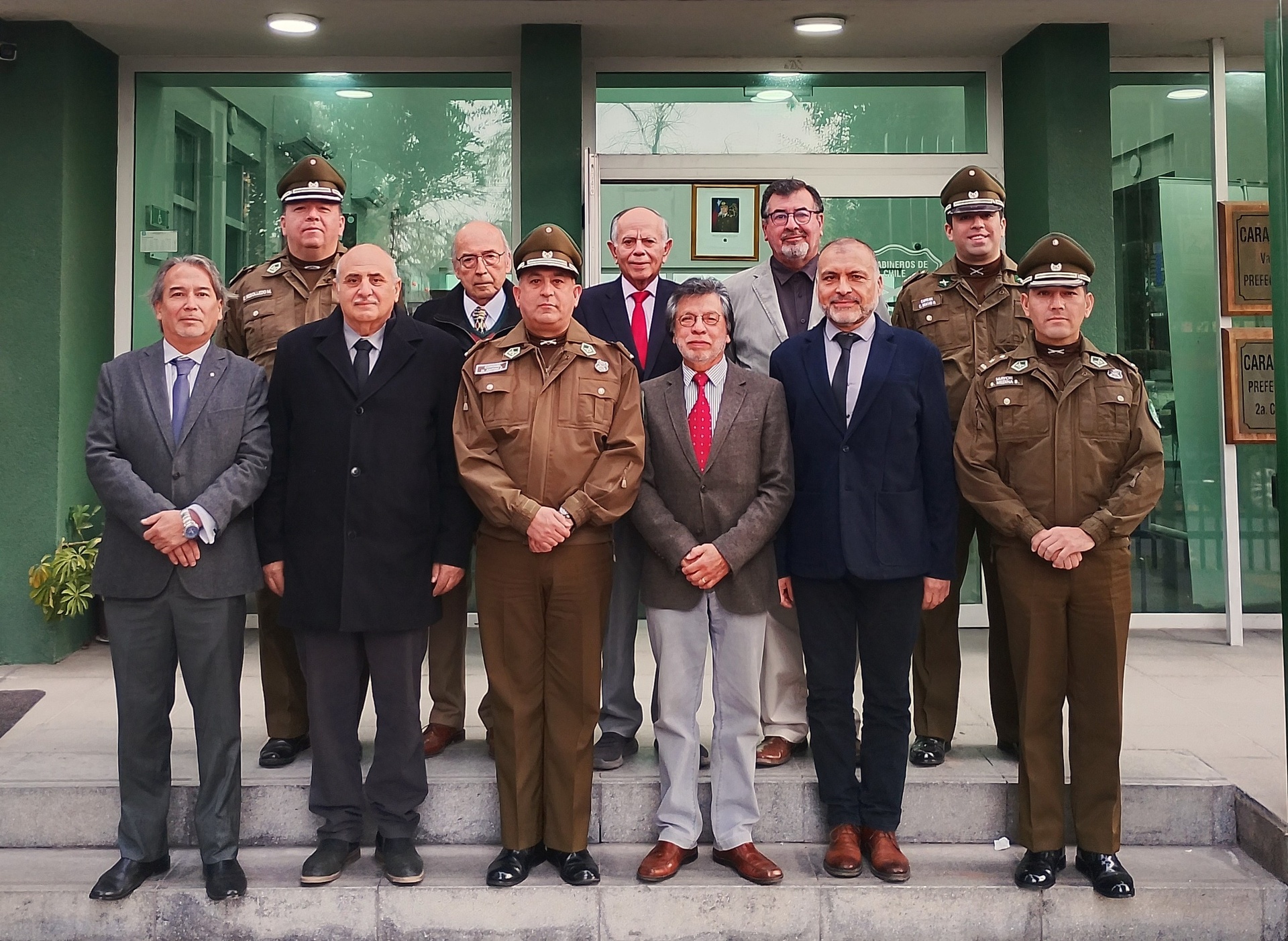 Masonería de Aconcagua realizó visita protocolar a Carabineros en San Felipe